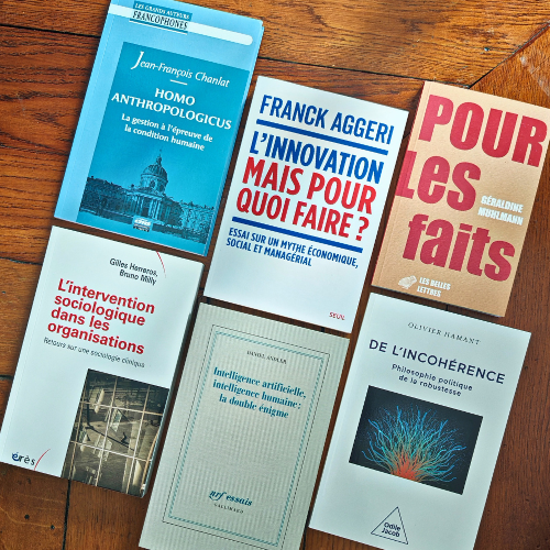 Visuel des ouvrages sélectionnés dans le cadre du prix du livre de l'Afci 2024