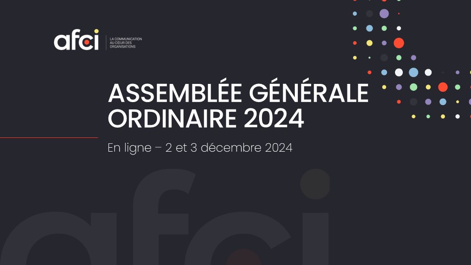 Assemblée générale de l'Afci 2024 : rapport annuel.